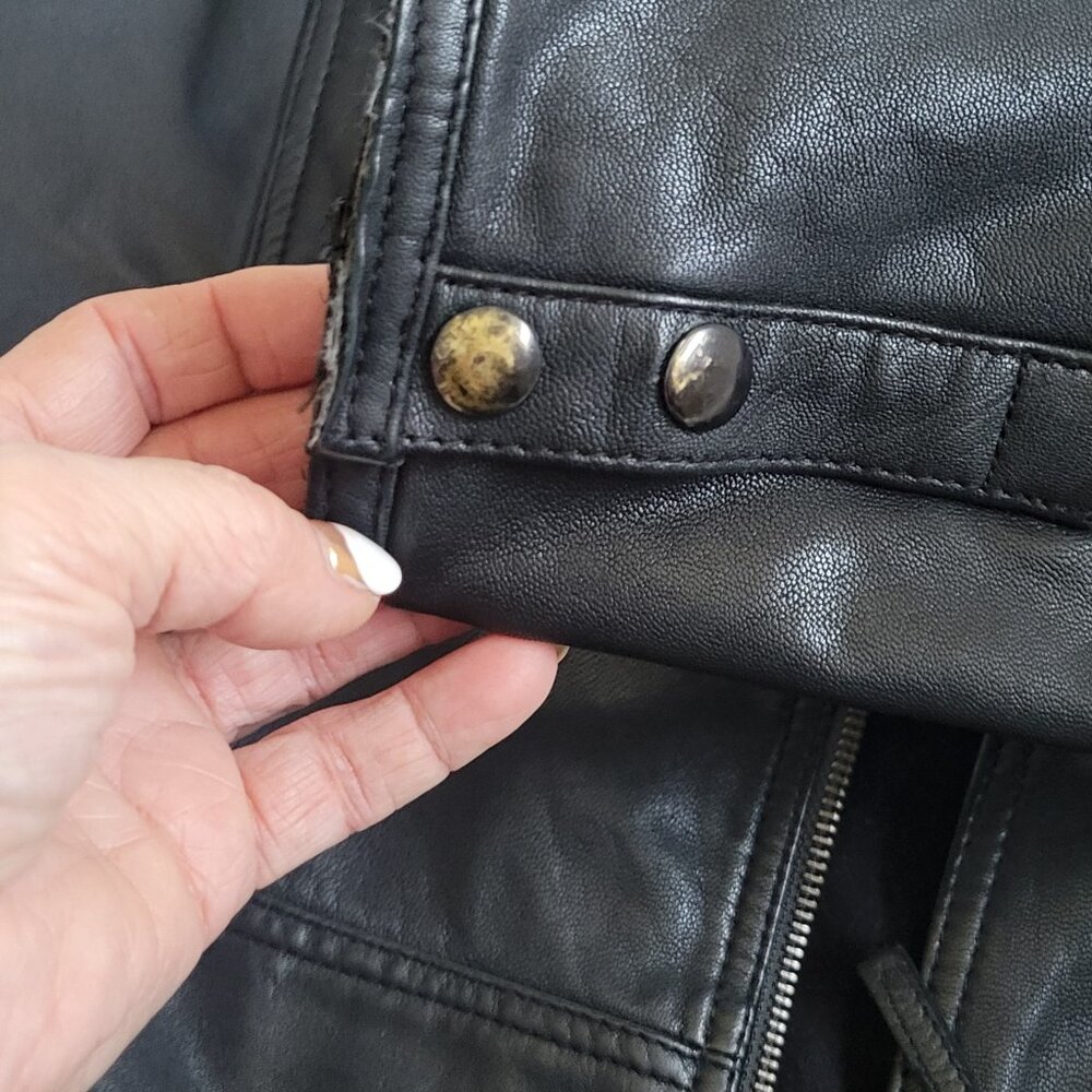 Leather  jacket